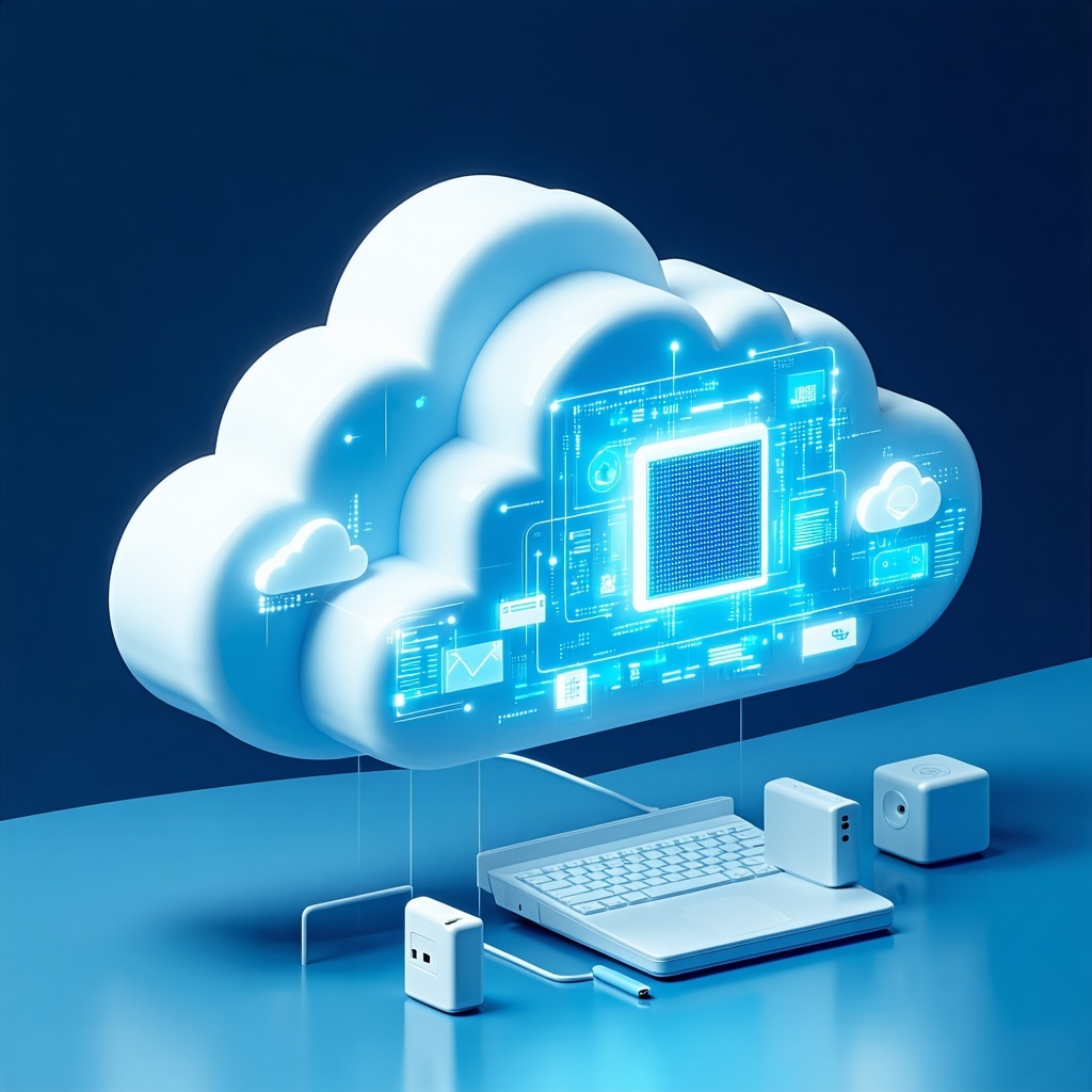technologie de l'informatique dématérialisée