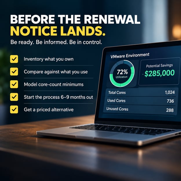 Before the renewal notice lands: be ready, be informed, be in control