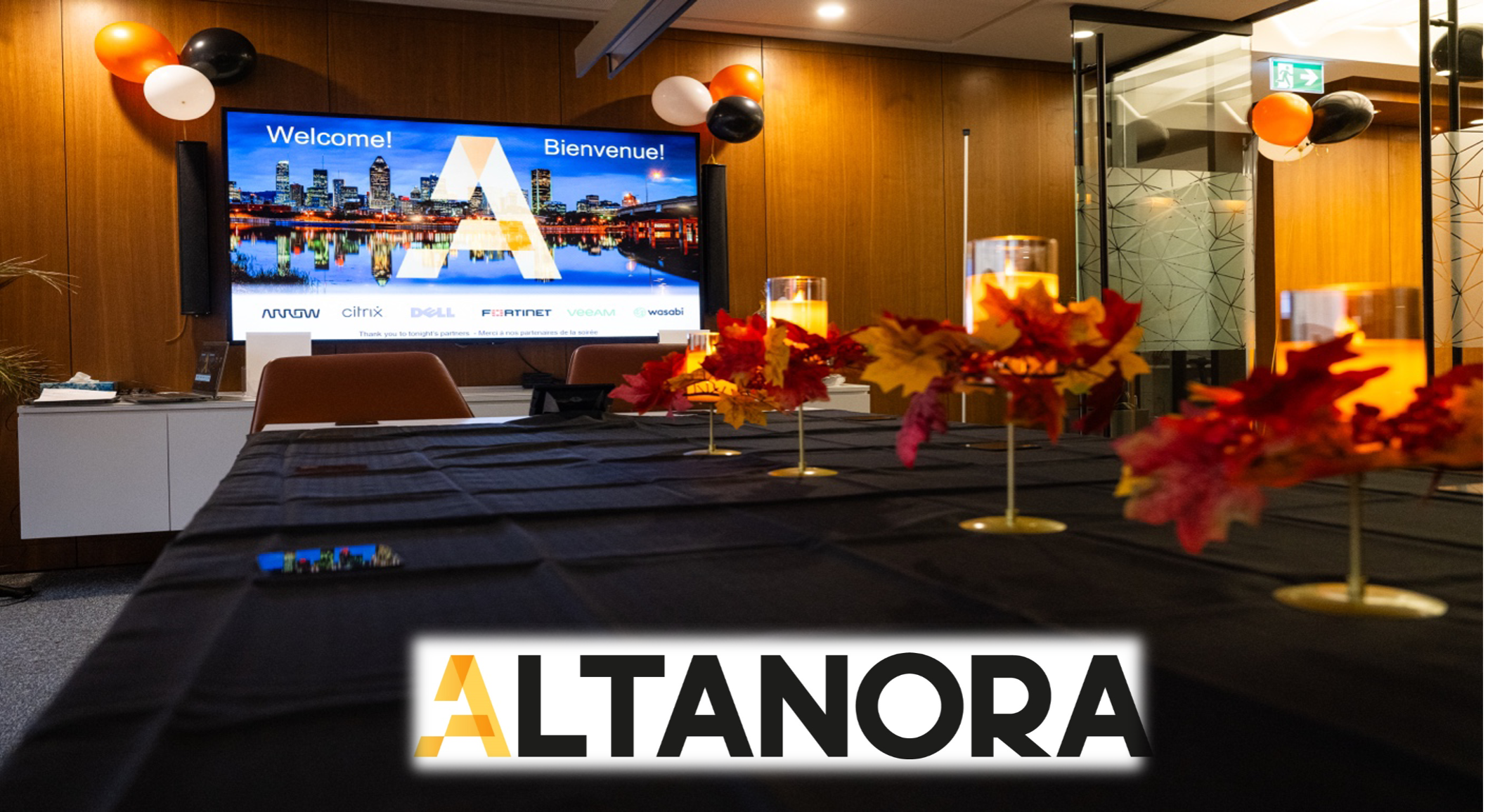 Altanora's rebranding and welcome event