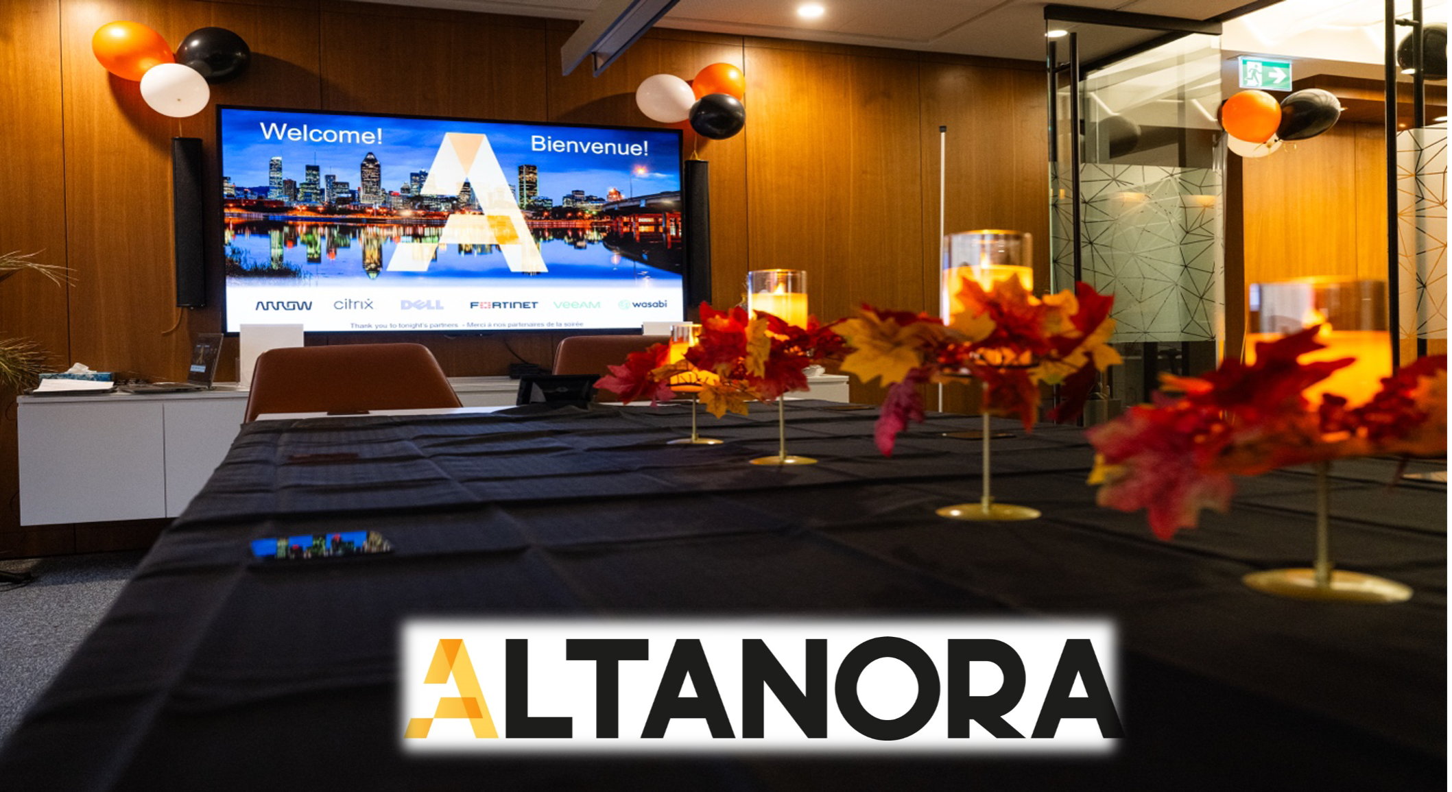 Altanora's rebranding and welcome event